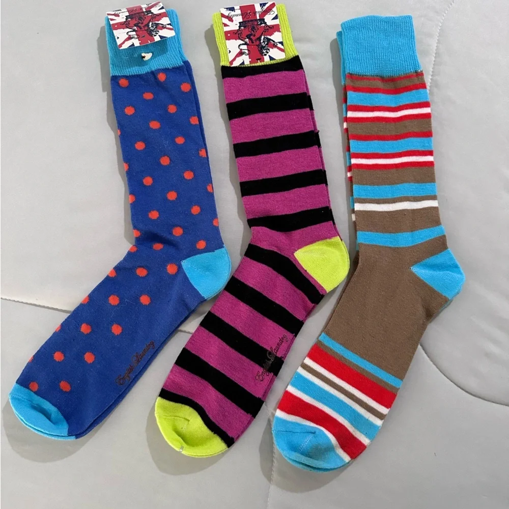 English Laundry Womens 3 Pair Knee High Socks Socks - Picture 3 of 3
